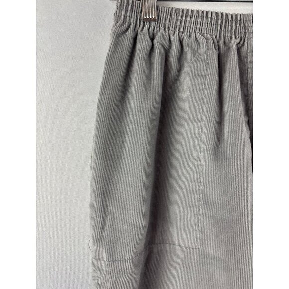 Sears Womens Small Gray Corduroy Pants - Picture 3 of 6
